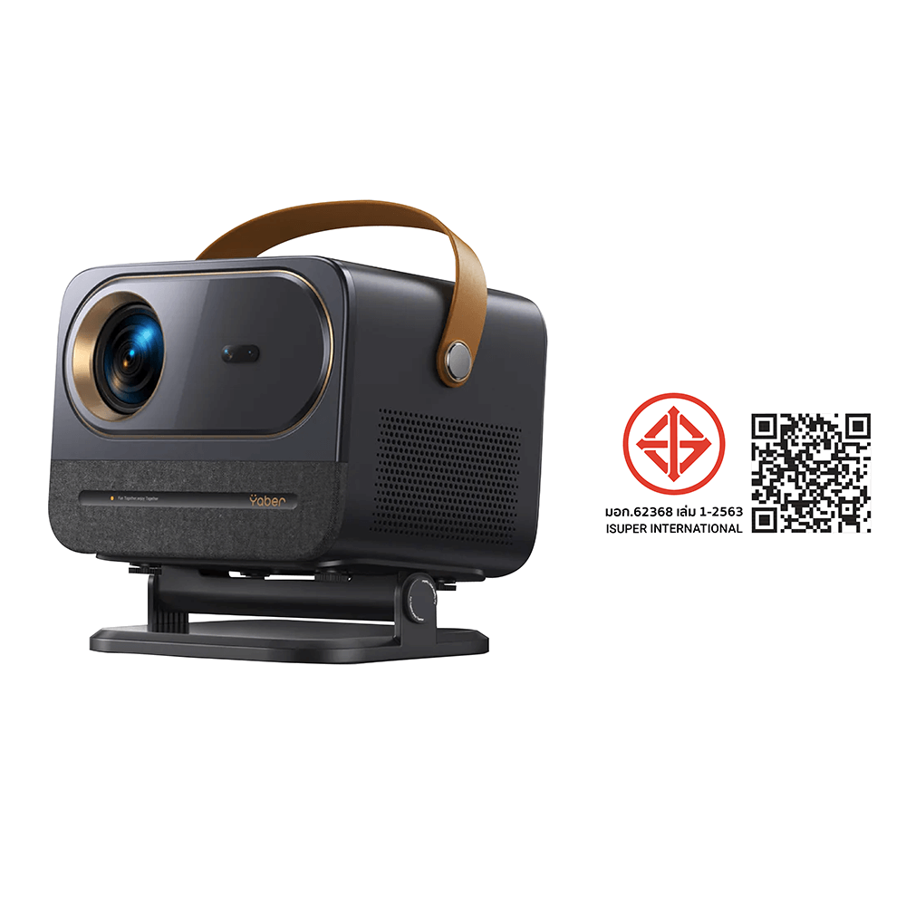 โปรเจคเตอร์ YABER U12  คุณภาพเสียง DOLBY AUDIO รองรับระบบ LINUX OS